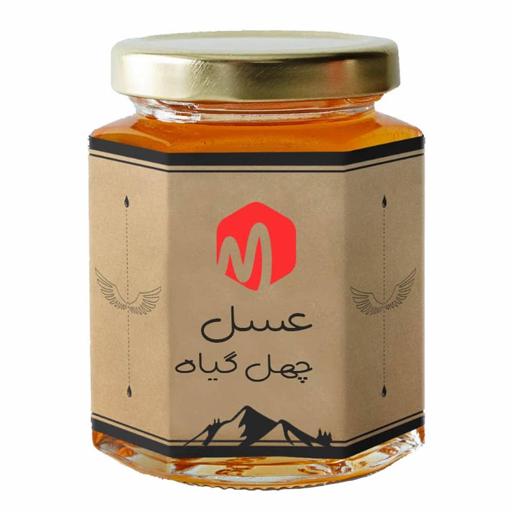 عسل چهل گیاه تقی پور با عطر و طعم منحصر به فرد گل های وحشی